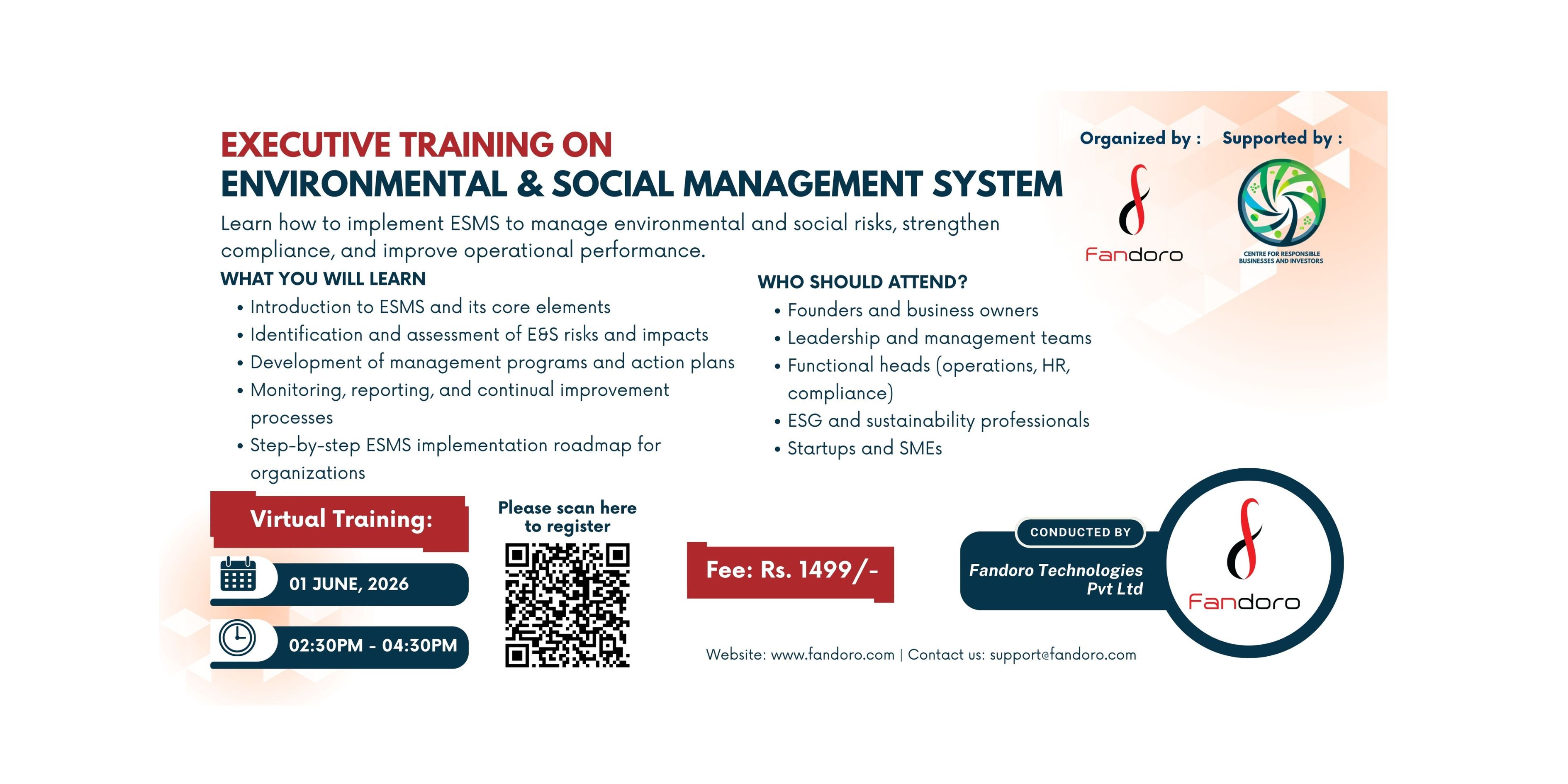 Impact and E&S Risk Assessment in Business and Operations